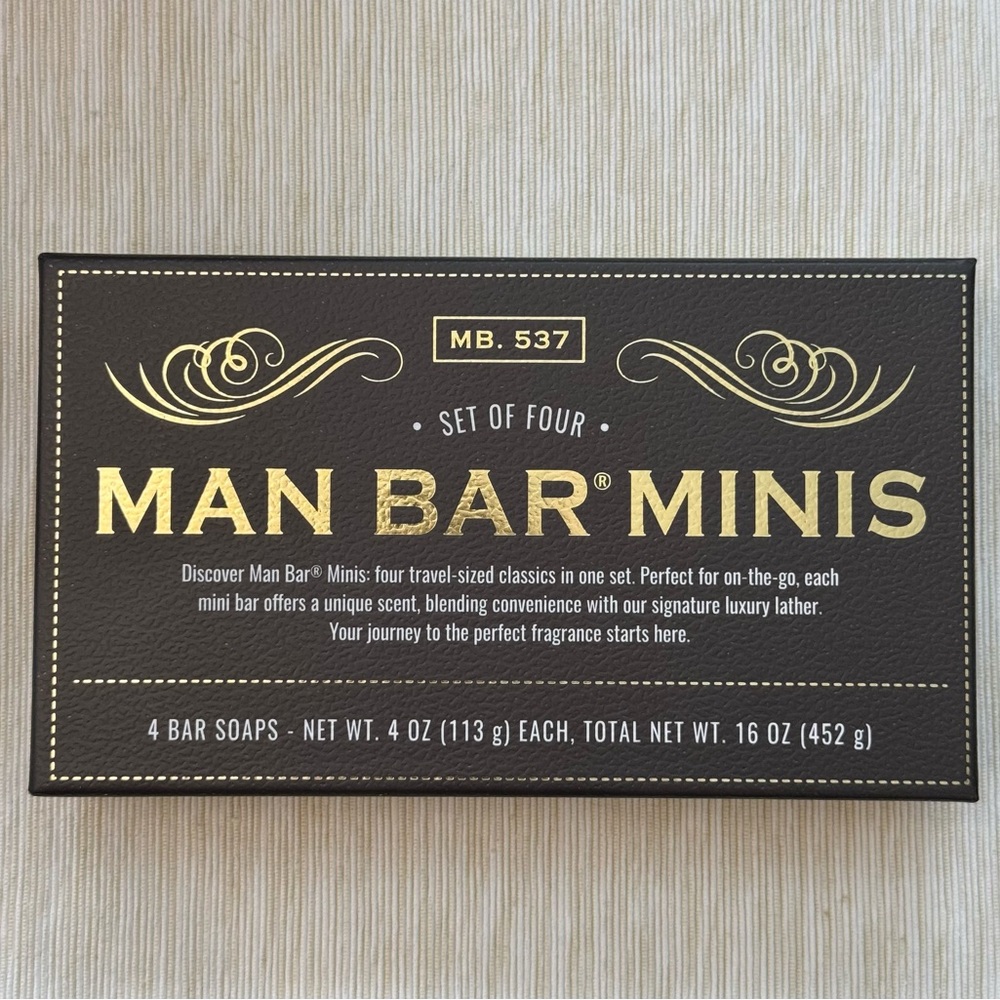 Man Bar Minis Set of Four